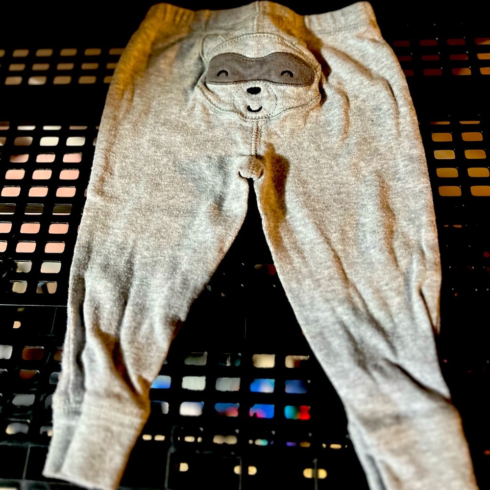 6 Month Raccoon Pants